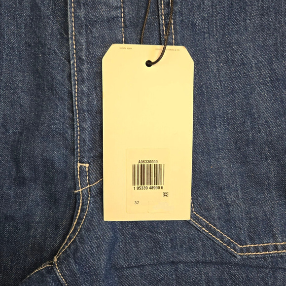 Levi's Loose Utility Straight Leg Workwear Style Medium Wash Baggy Jeans Size 32 - Picture 6 of 14